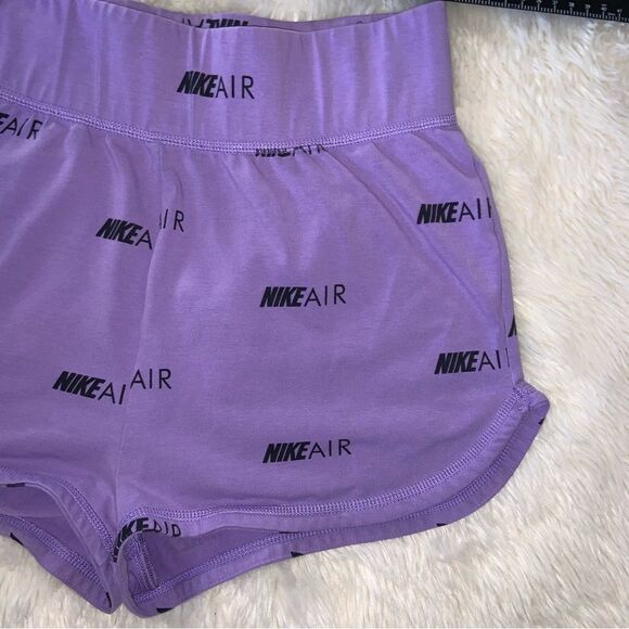 Sz Small Nike Air Purple Cotton Shorts - Picture 3 of 10